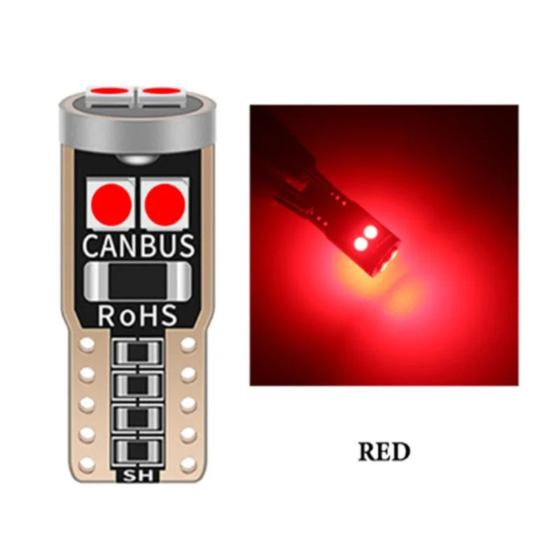 T10 W5W Canbus Error-Free LED Interior and License Plate Bulbs
