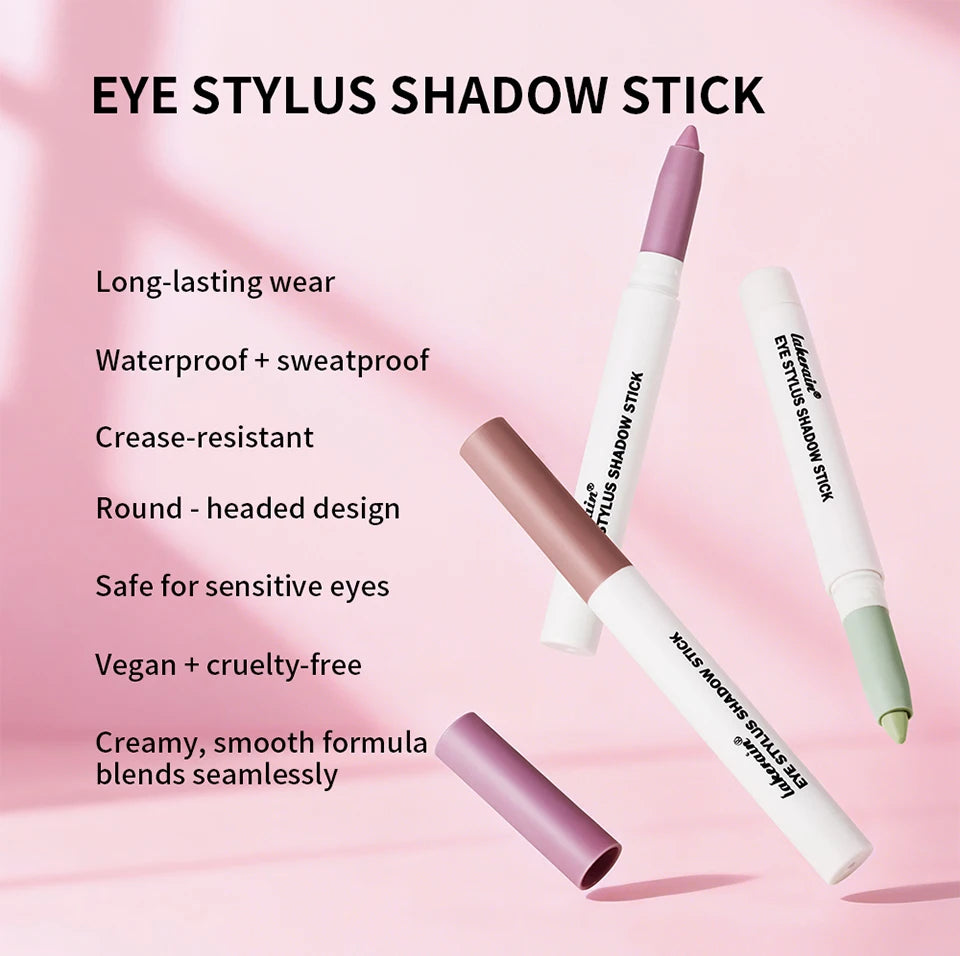 Waterproof Shimmer and Matte Eyeshadow Pencil Stick