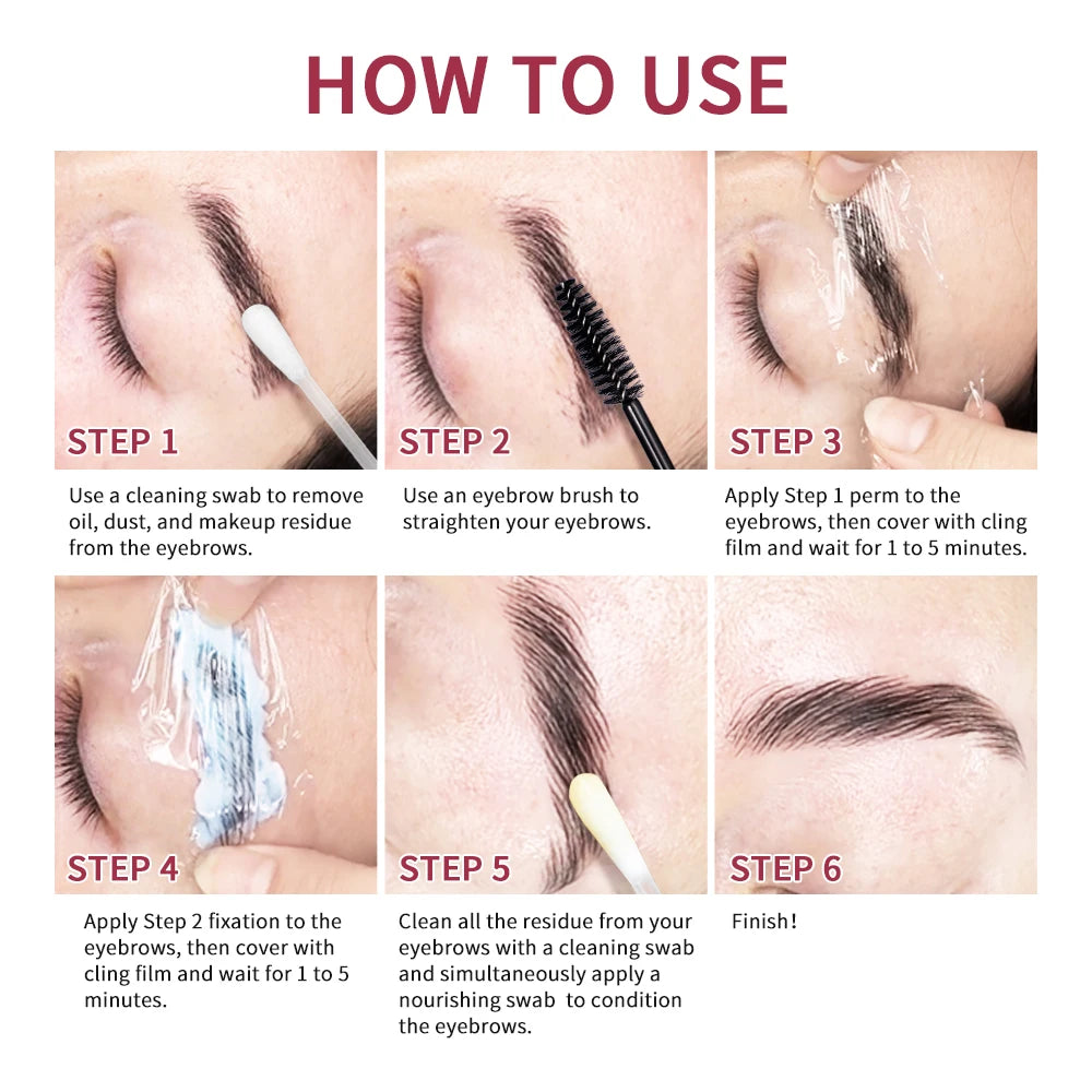 Professional Brow Lamination Lift Kit for Perfect Eyebrows - 6