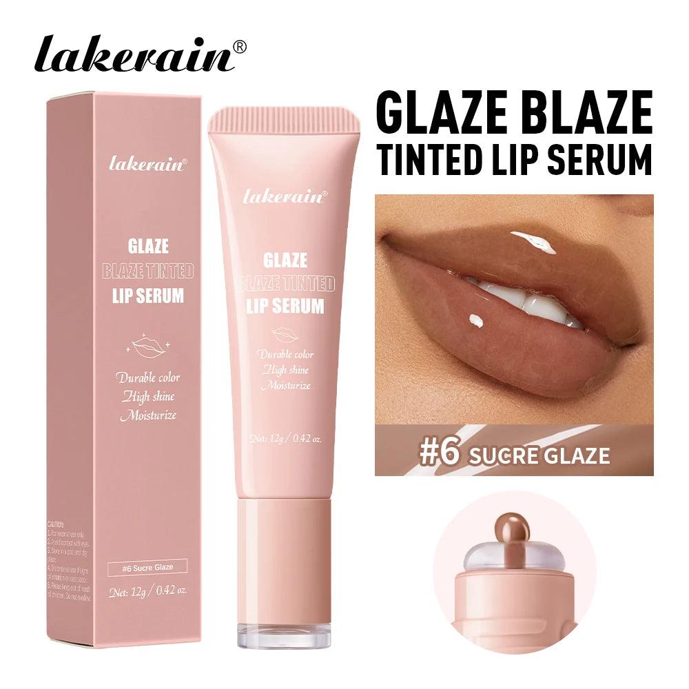Hydrating Tinted Lip Serum for Plump and Glossy Lips - 12