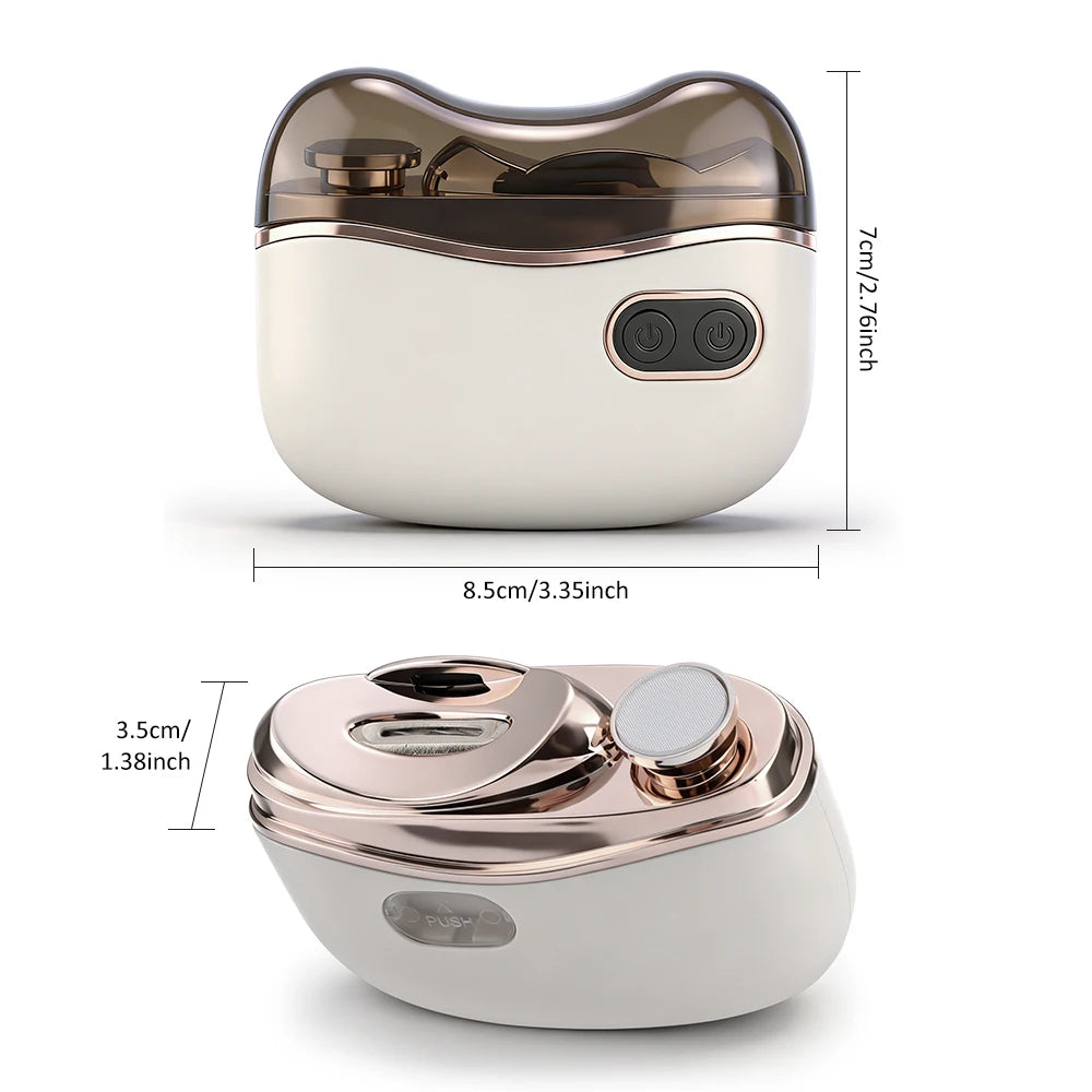 Automatic Electric Nail Clipper with LED Light for All Ages