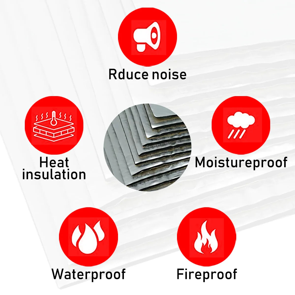 Automotive Soundproofing and Thermal Insulation Pad - 5