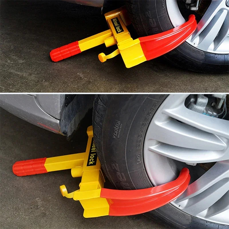 Heavy Duty Anti-Theft Wheel Clamp Lock for Vehicles
