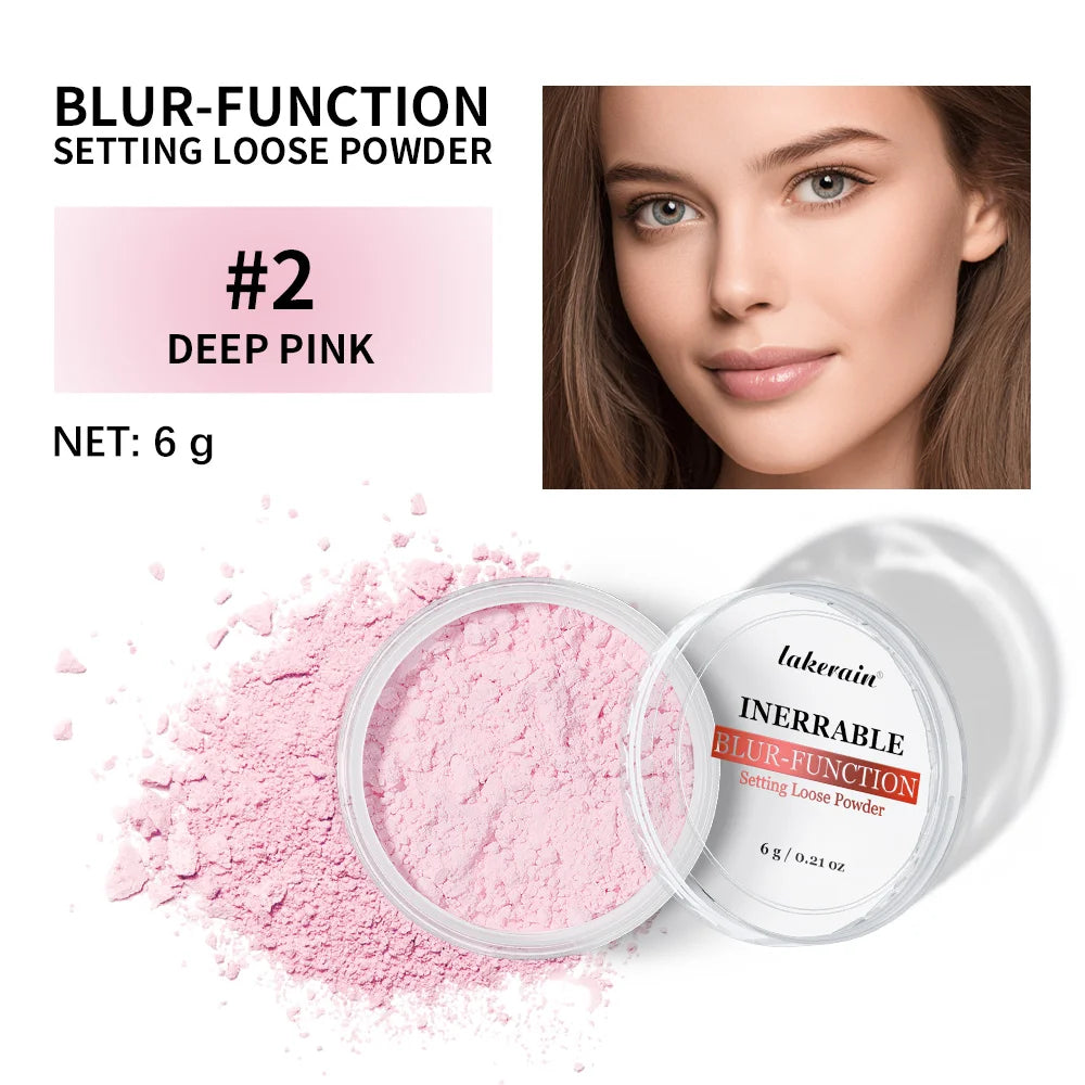 Oil-Control Matte Setting Loose Powder for Long-Lasting Makeup - 24