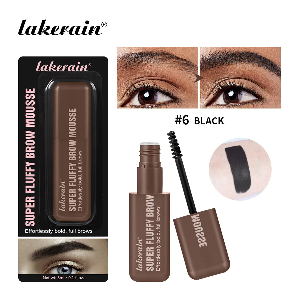 Volumizing Tinted Eyebrow Mousse for Fluffy Brows