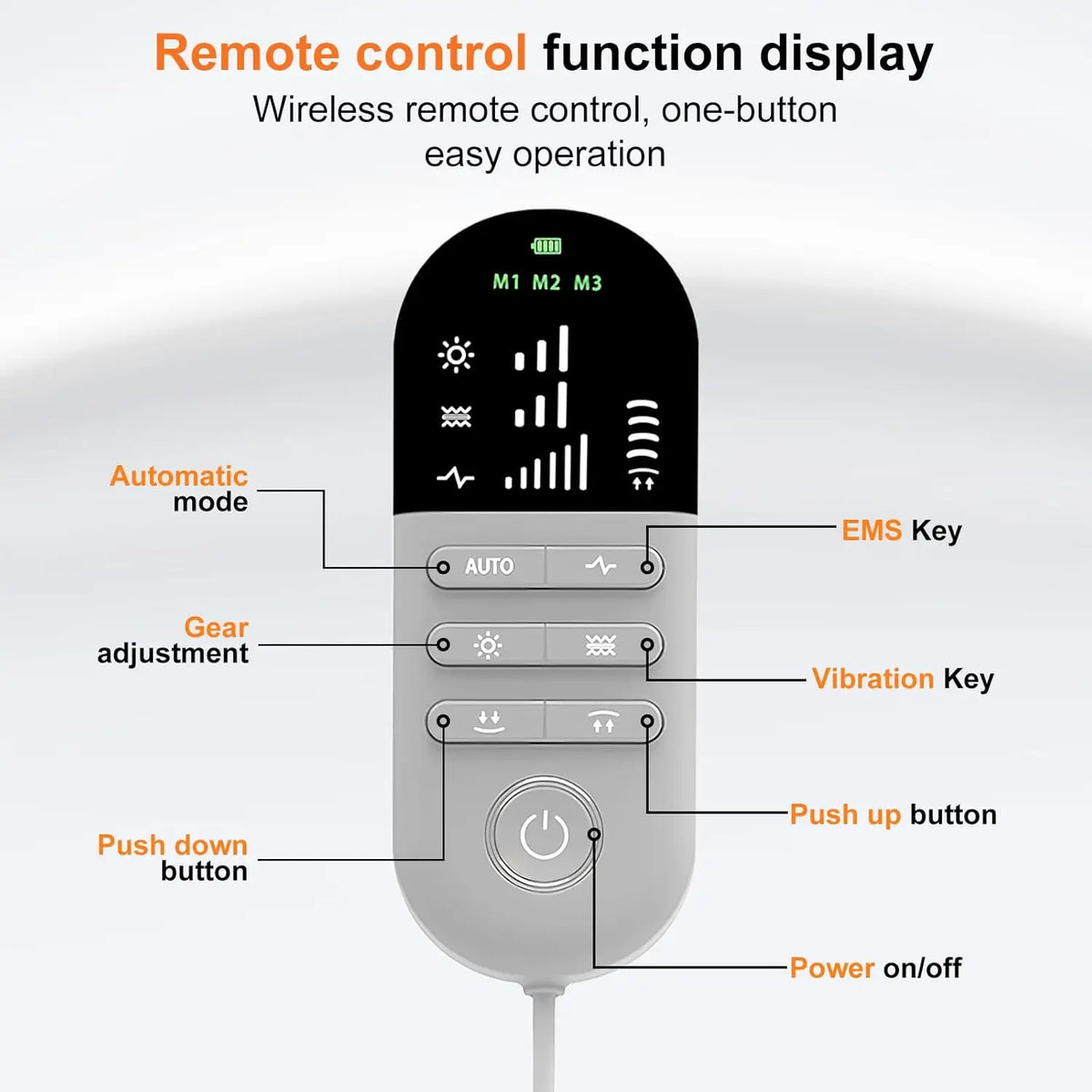 Electric Back Stretcher and Lumbar Support Massager