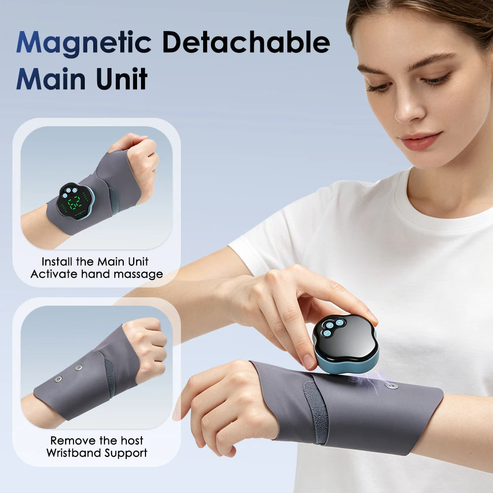 Electric Cordless Wrist Massager for Fatigue Relief