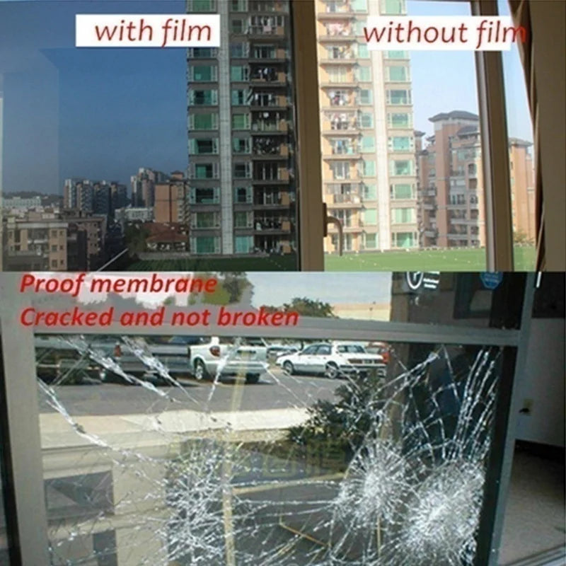 Car Window Tint Film UV Protection Heat Insulation Privacy Sun Shade - 11