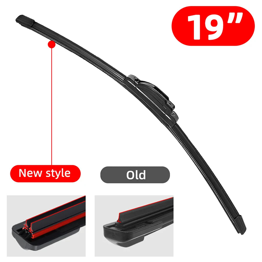 Dual Rubber Layer Car Windshield Wiper Blade