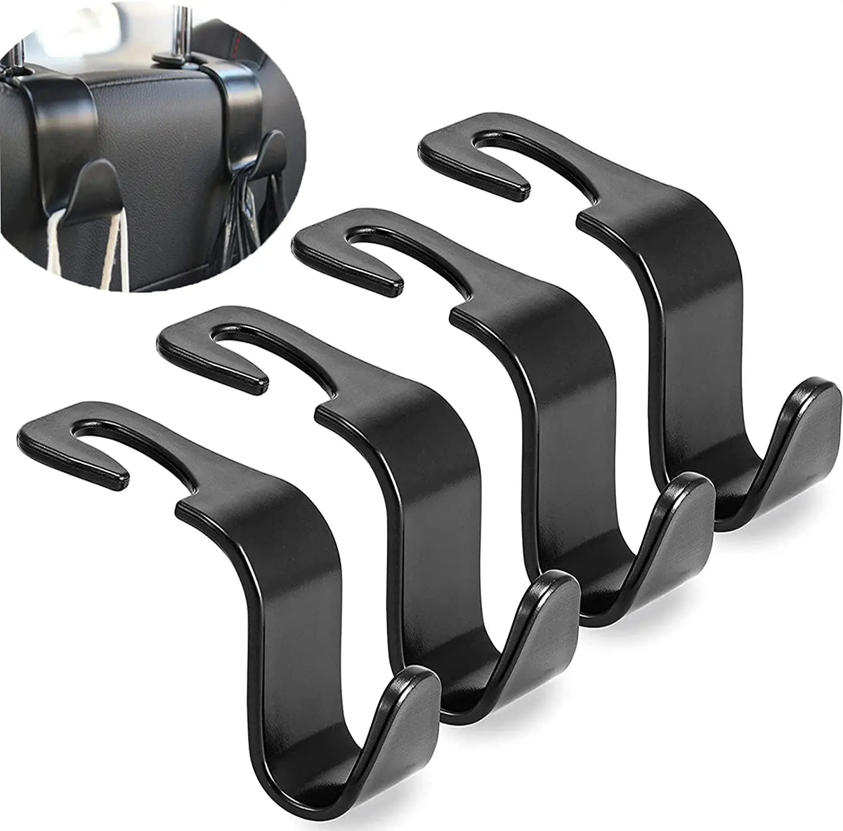 Universal Car Seat Headrest Organizer Hooks