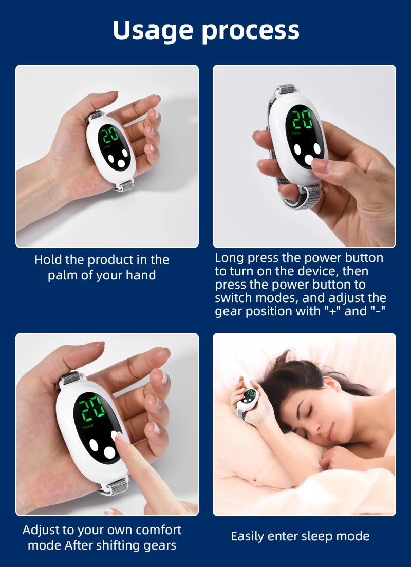 Microcurrent Handheld Sleep Aid and Stress Relief Device - 13
