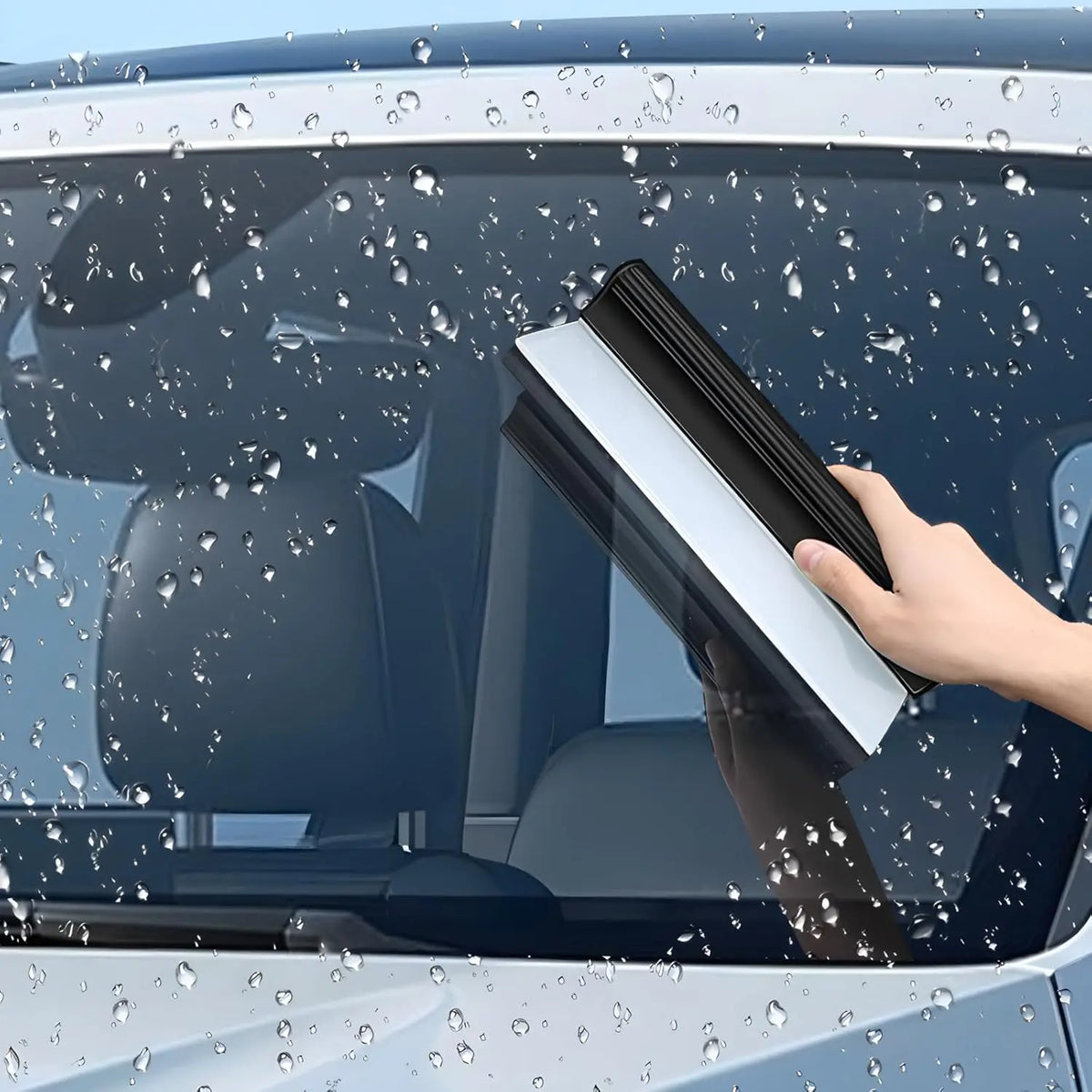 Flexible Silicone Car Window and Glass Cleaning Squeegee