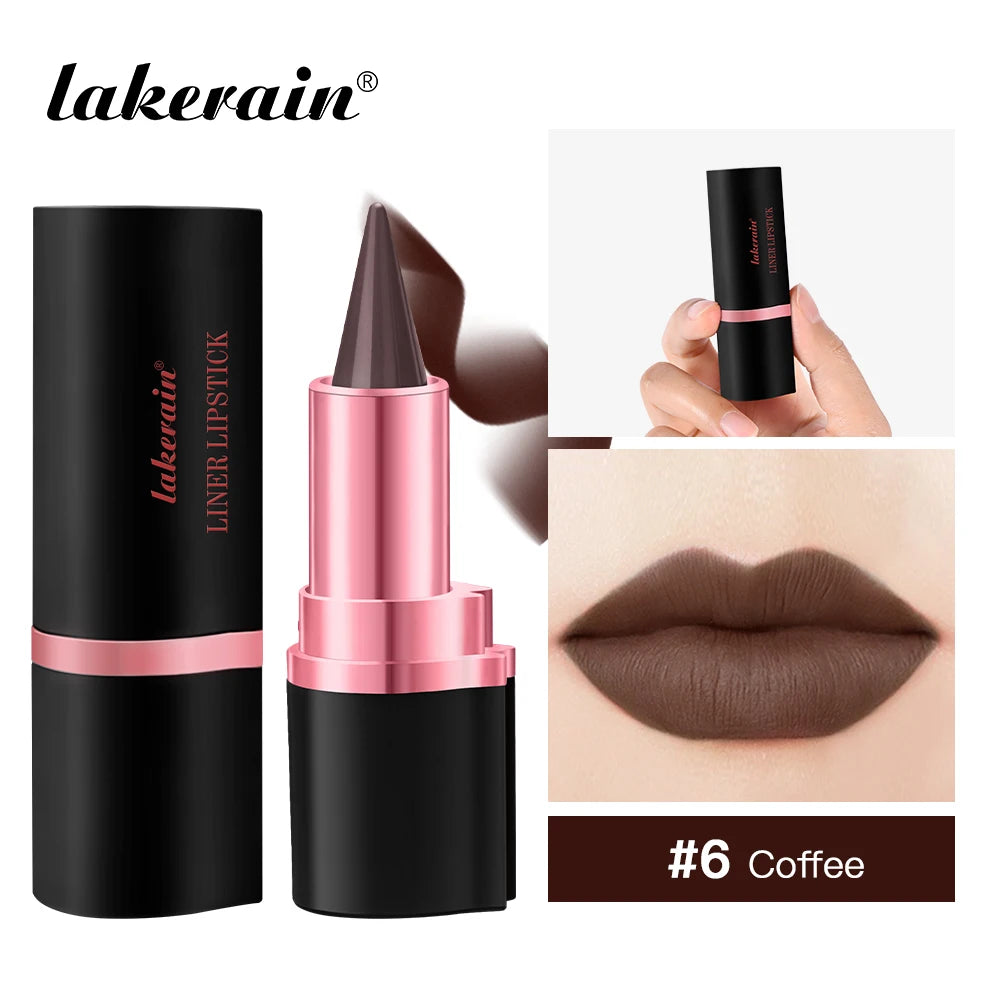 2-in-1 Long-Lasting Matte Lipstick and Lip Liner