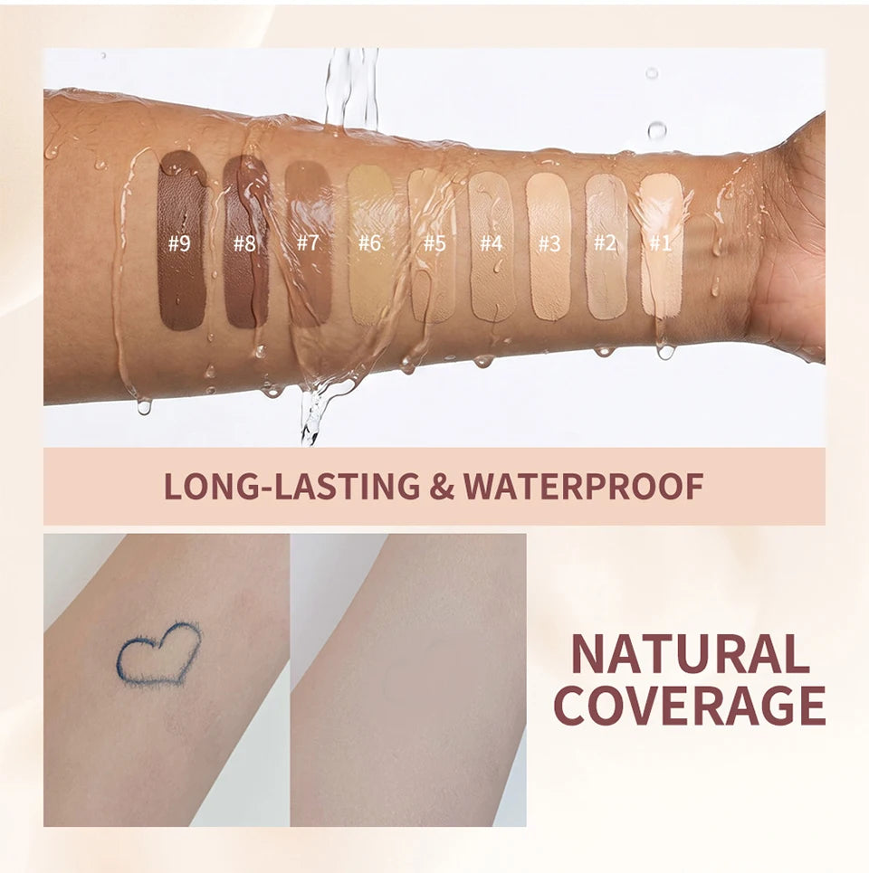 Long-Lasting Matte Liquid Foundation for Flawless Natural Coverage - 13