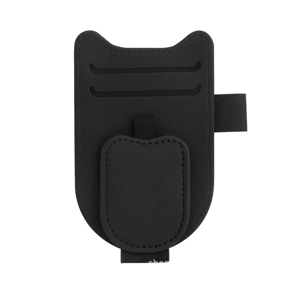 Magnetic Car Sun Visor Sunglasses and Ticket Holder
