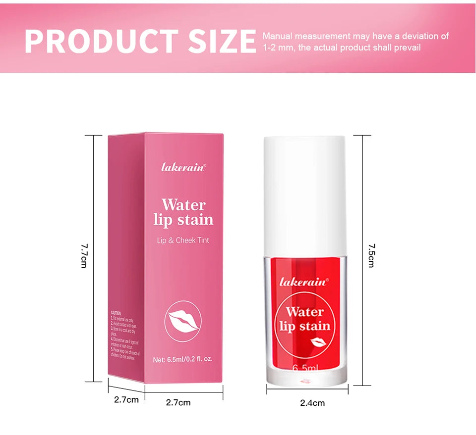 Waterproof Moisturizing Lip Tint and Liquid Blush