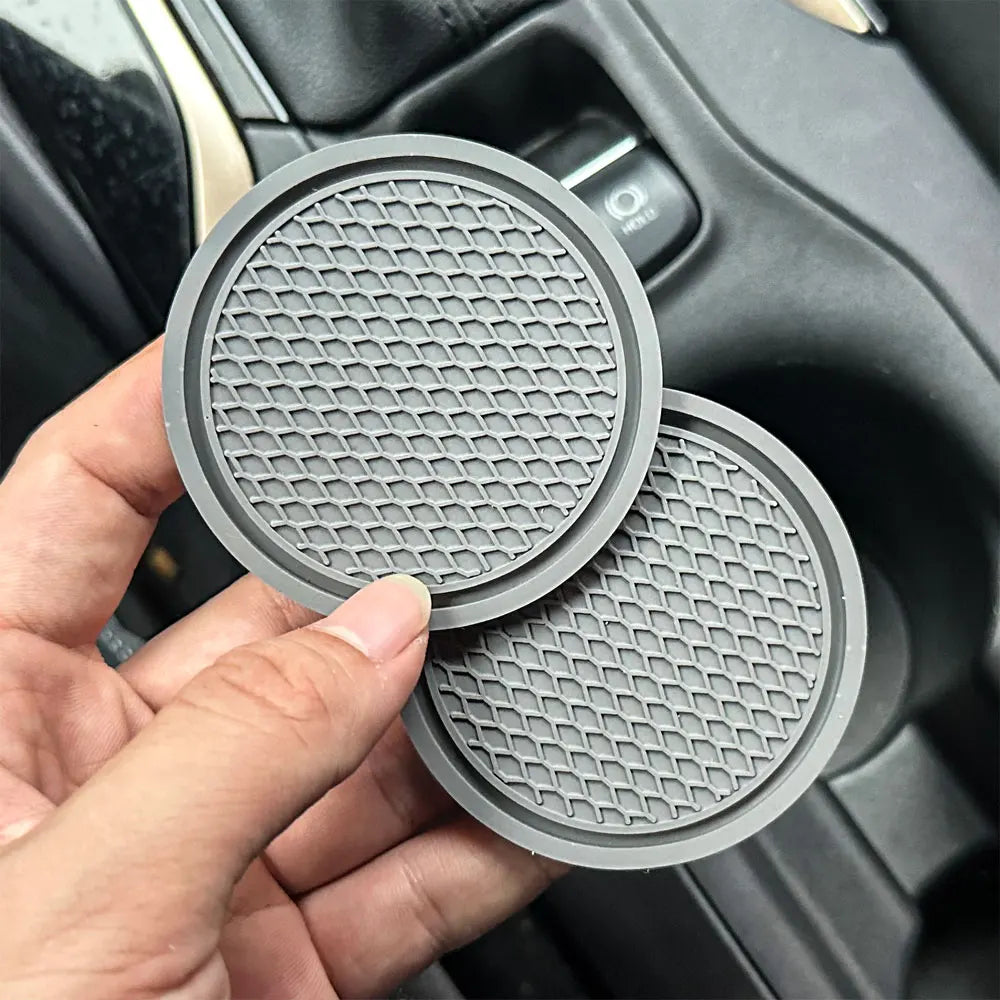 Non-Slip Car Cup Holder Coaster Inserts
