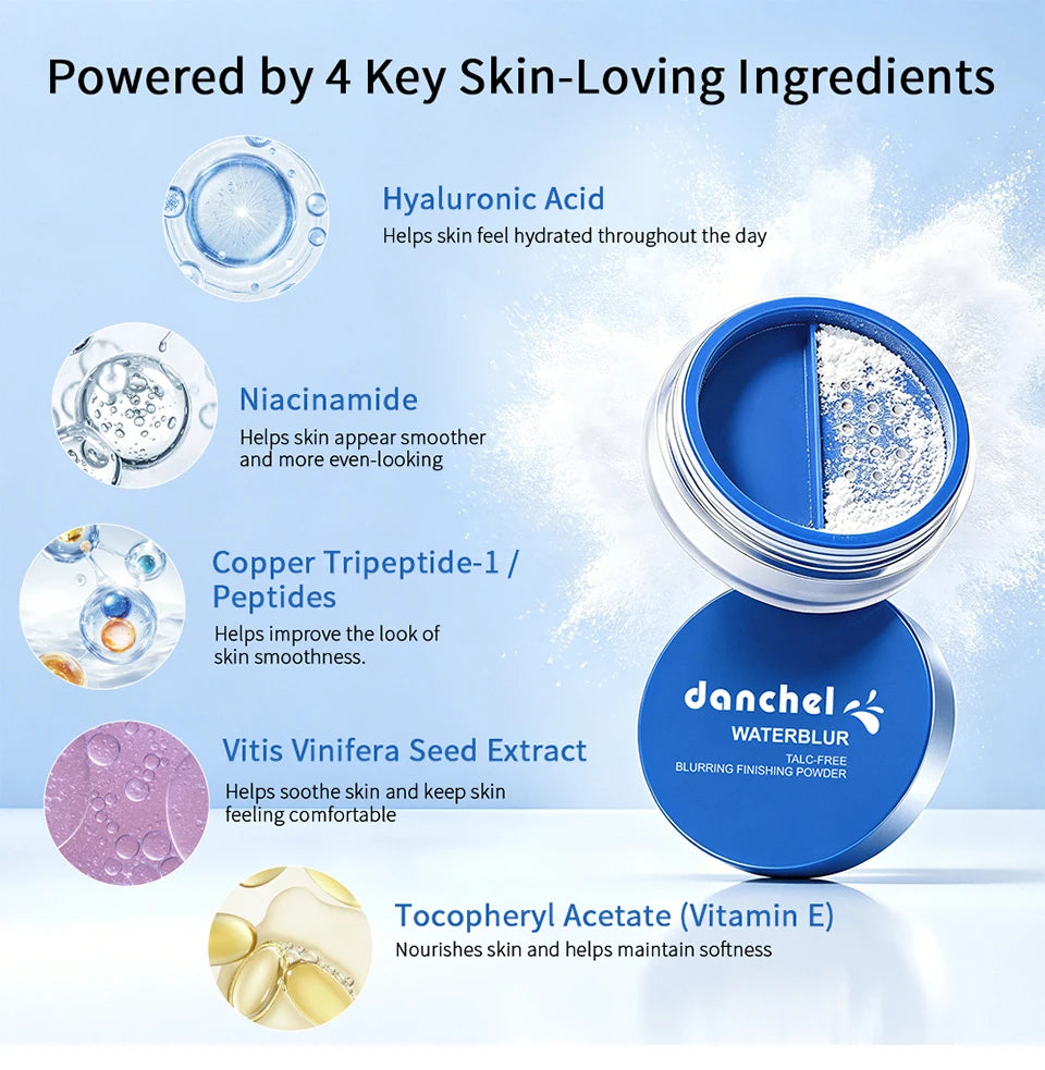 Water-Infused Talc-Free Blurring Setting Powder - 12