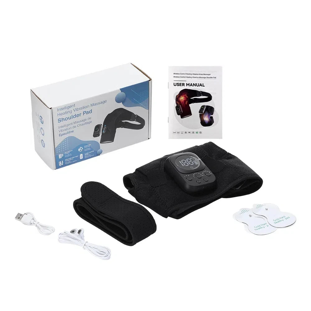 Wireless Smart Shoulder Heating Massager with Vibration