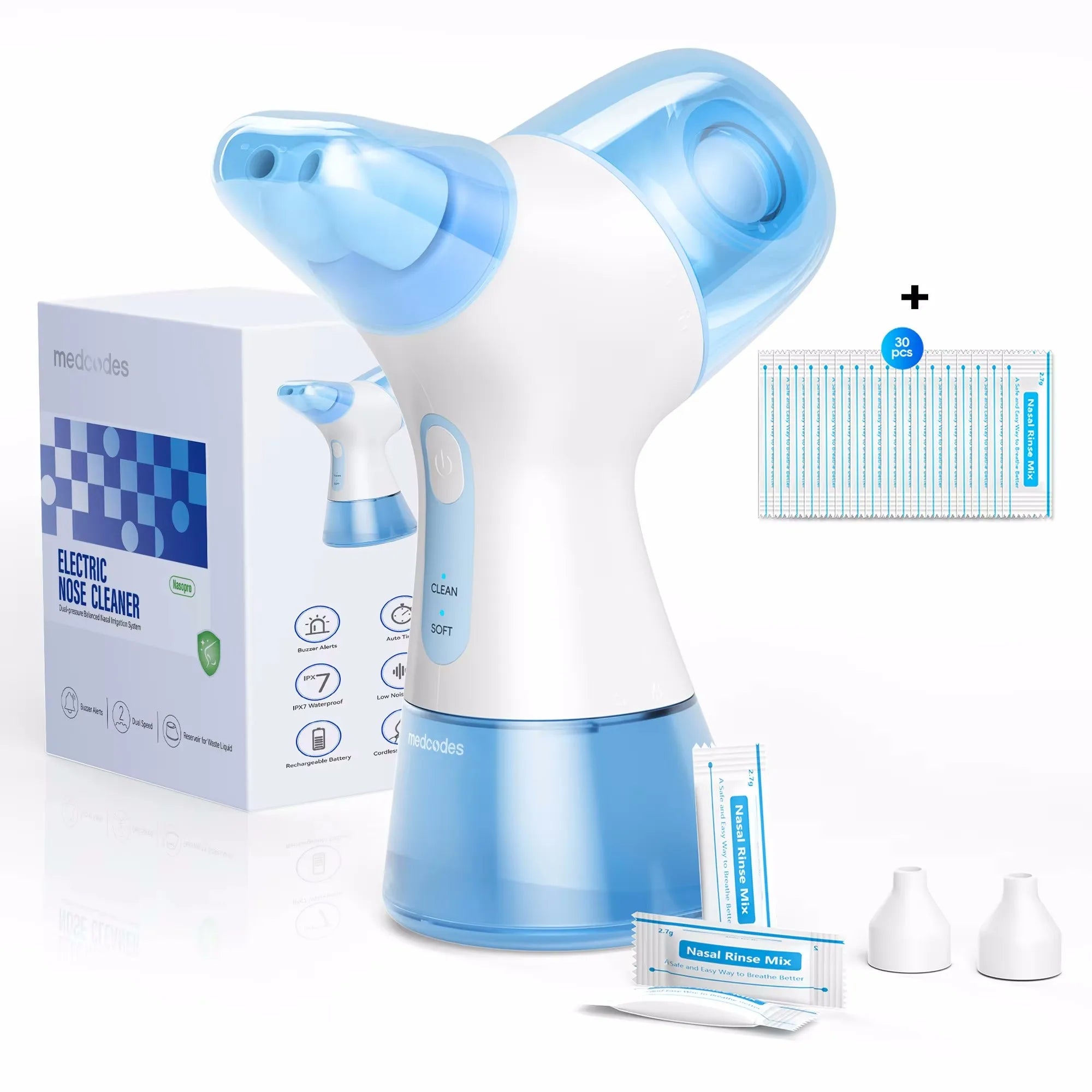 Electric Nasal Irrigation System for Sinus Relief - 22