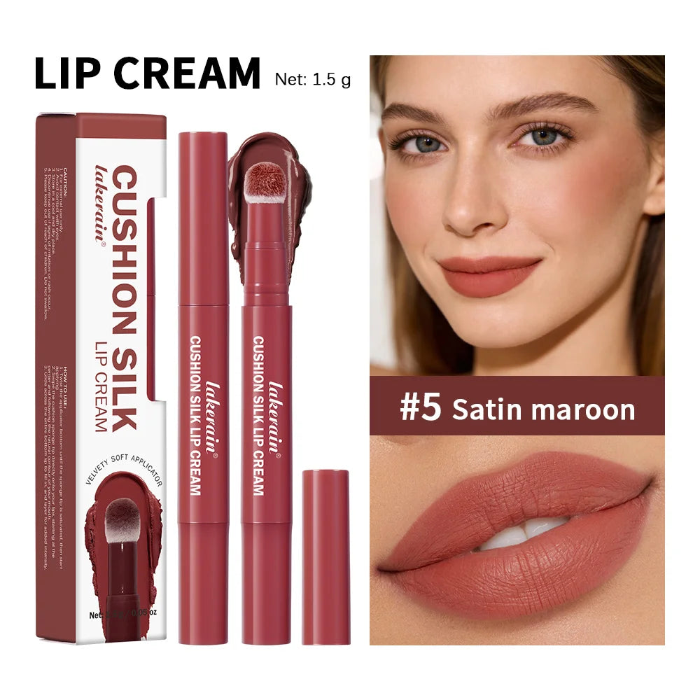 2-in-1 Matte Air Cushion Lip Cream and Blush