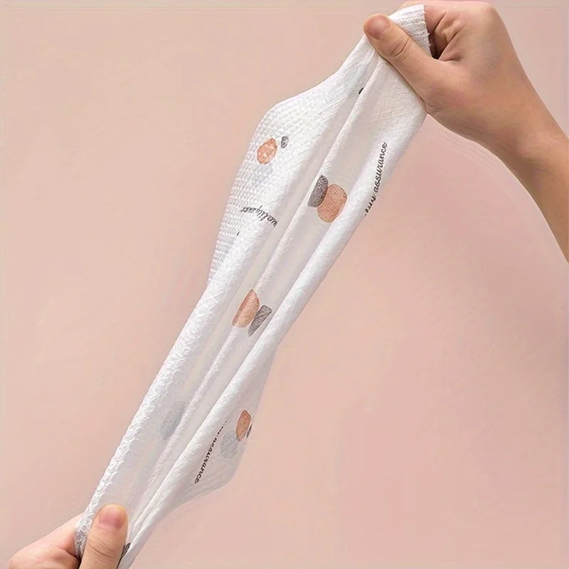 Reusable Kitchen Cleaning Cloths Washable Non Woven Dish Rags Roll