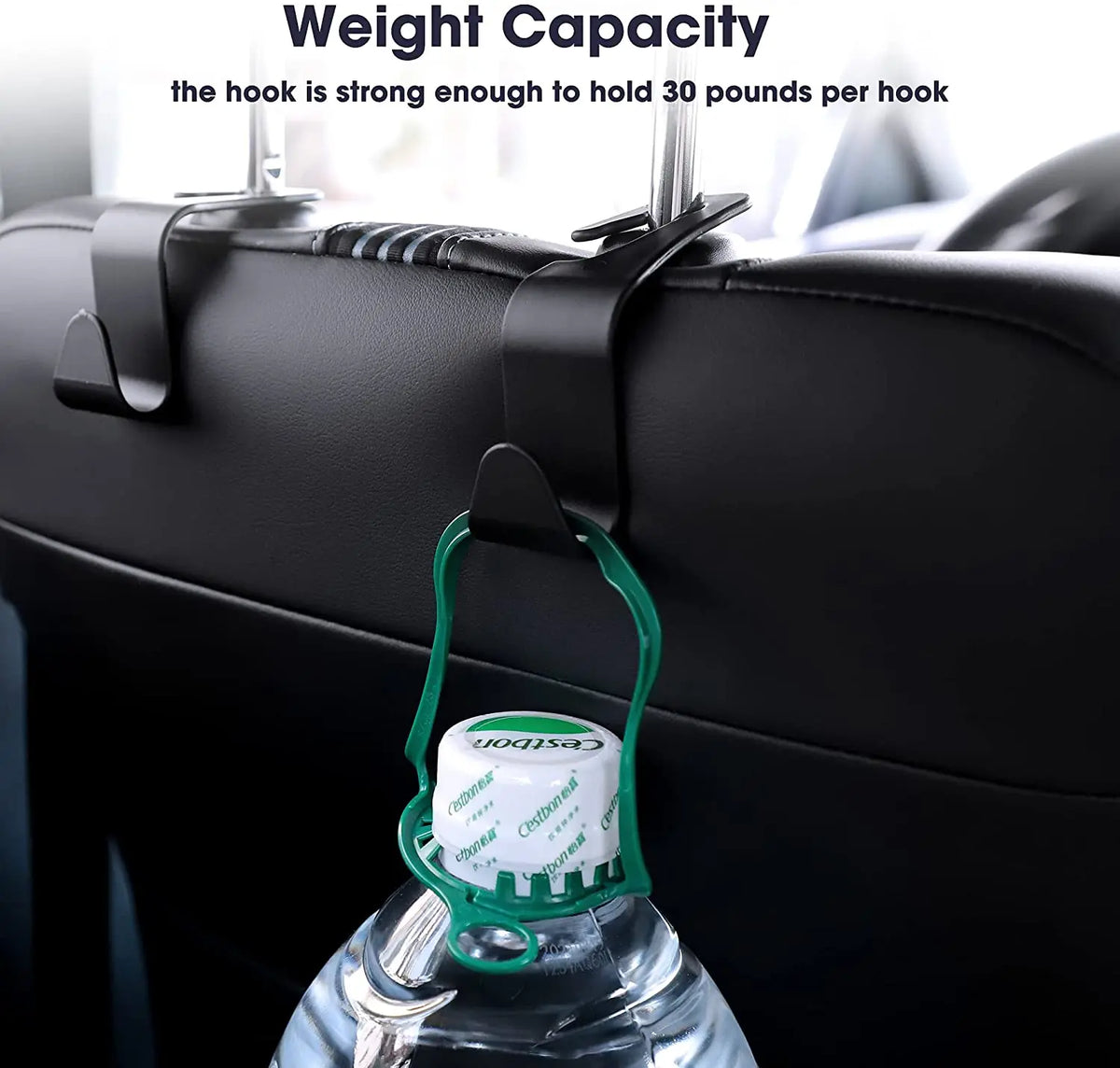 Universal Car Seat Headrest Organizer Hooks