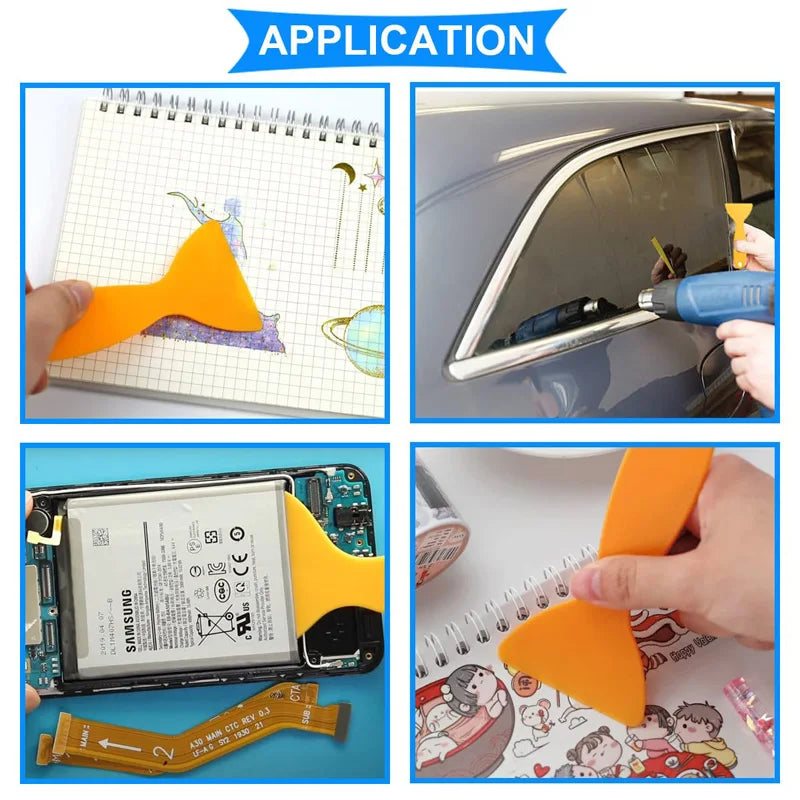 Flexible Plastic Squeegee Tool for Vinyl Wrap and Window Tinting