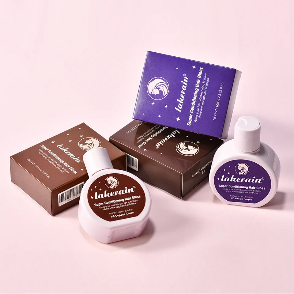 Conditioning Hair Gloss for Color Enhancement and Shine