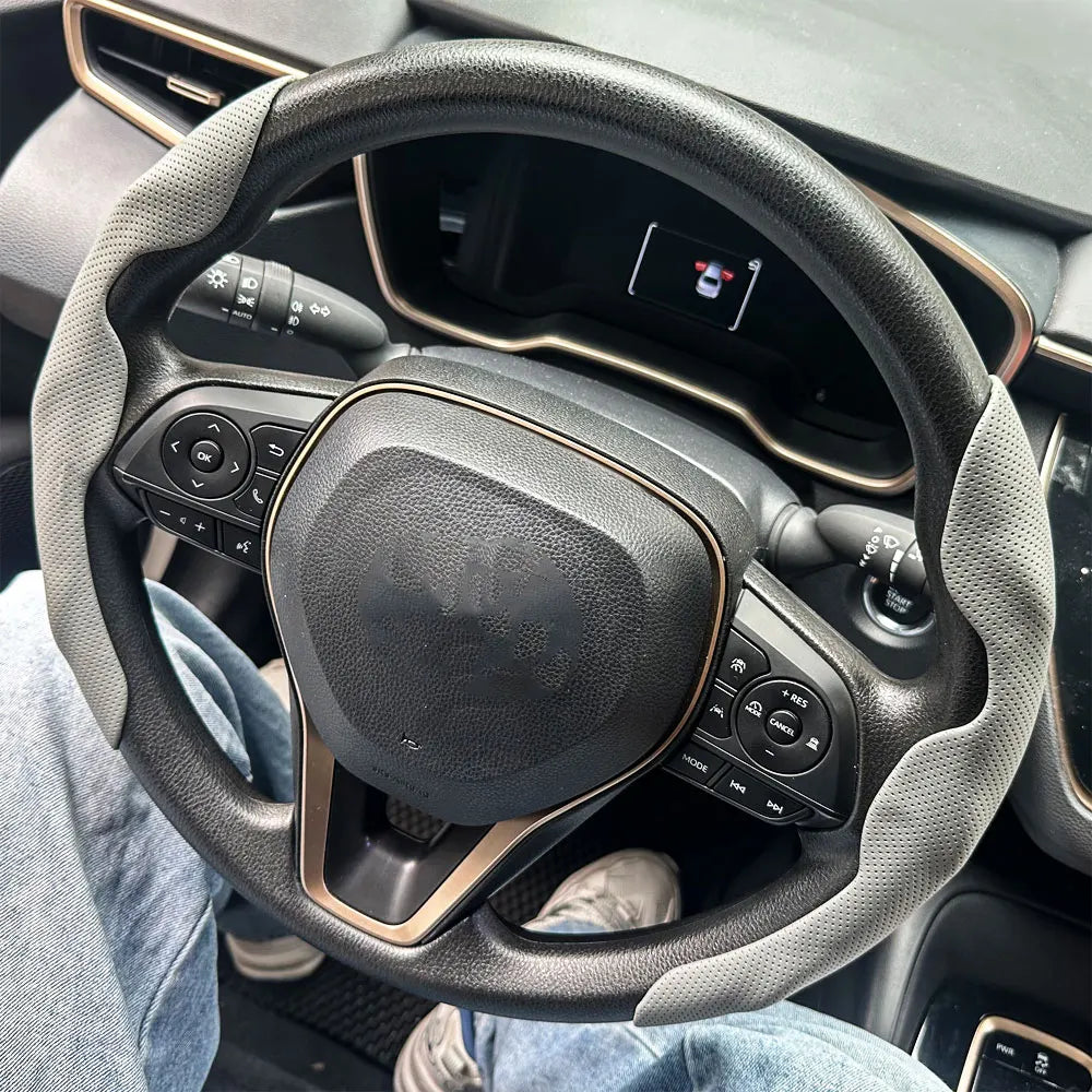 Non-Slip Universal Car Steering Wheel Cover Set - 5