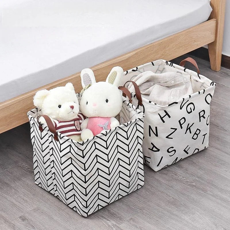 Collapsible Fabric Storage Basket for Home Organization - 3