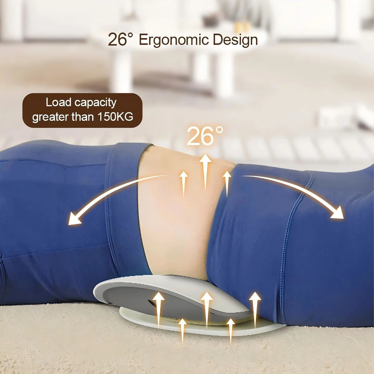 Electric Lumbar Traction Massager for Lower Back Pain Relief