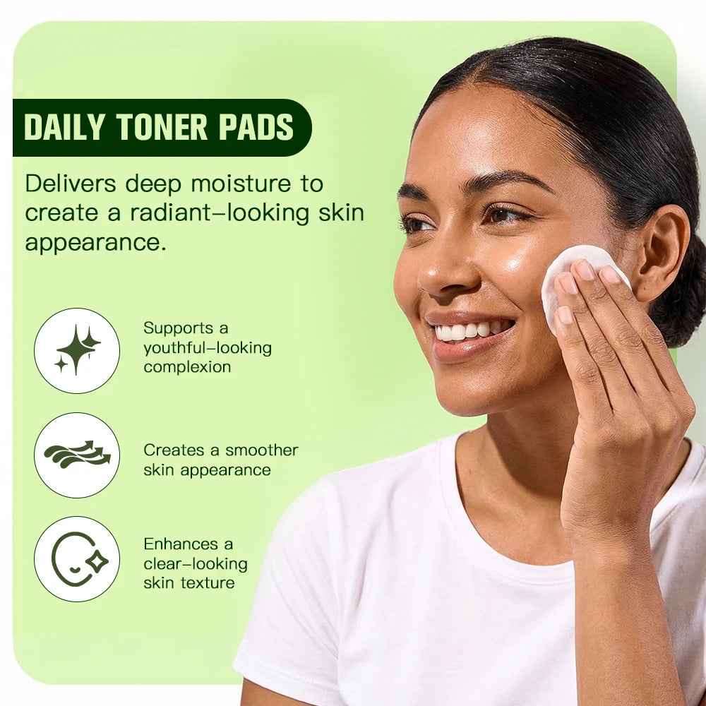 Brightening Nicotinamide Daily Facial Toner Pads