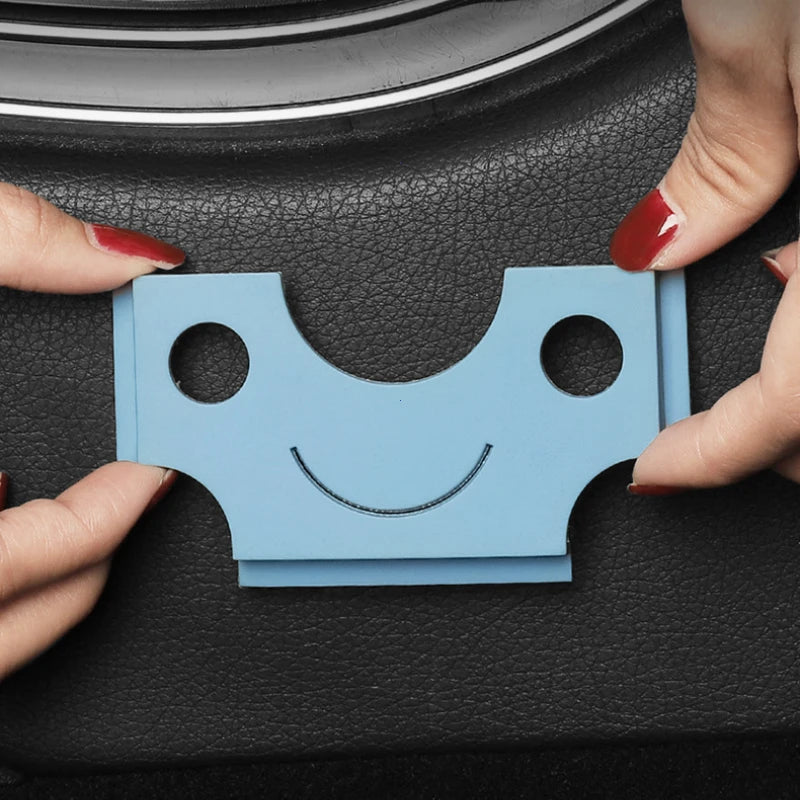 Multifunctional Adhesive Car Card and Ticket Organizer
