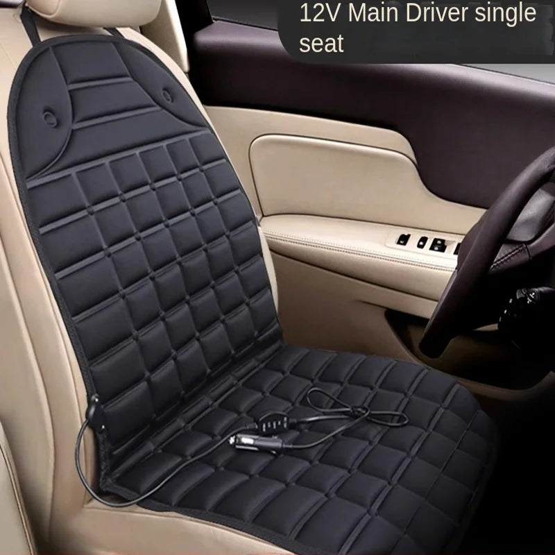 12V Heated Car Seat Cushion for Winter Comfort - 6