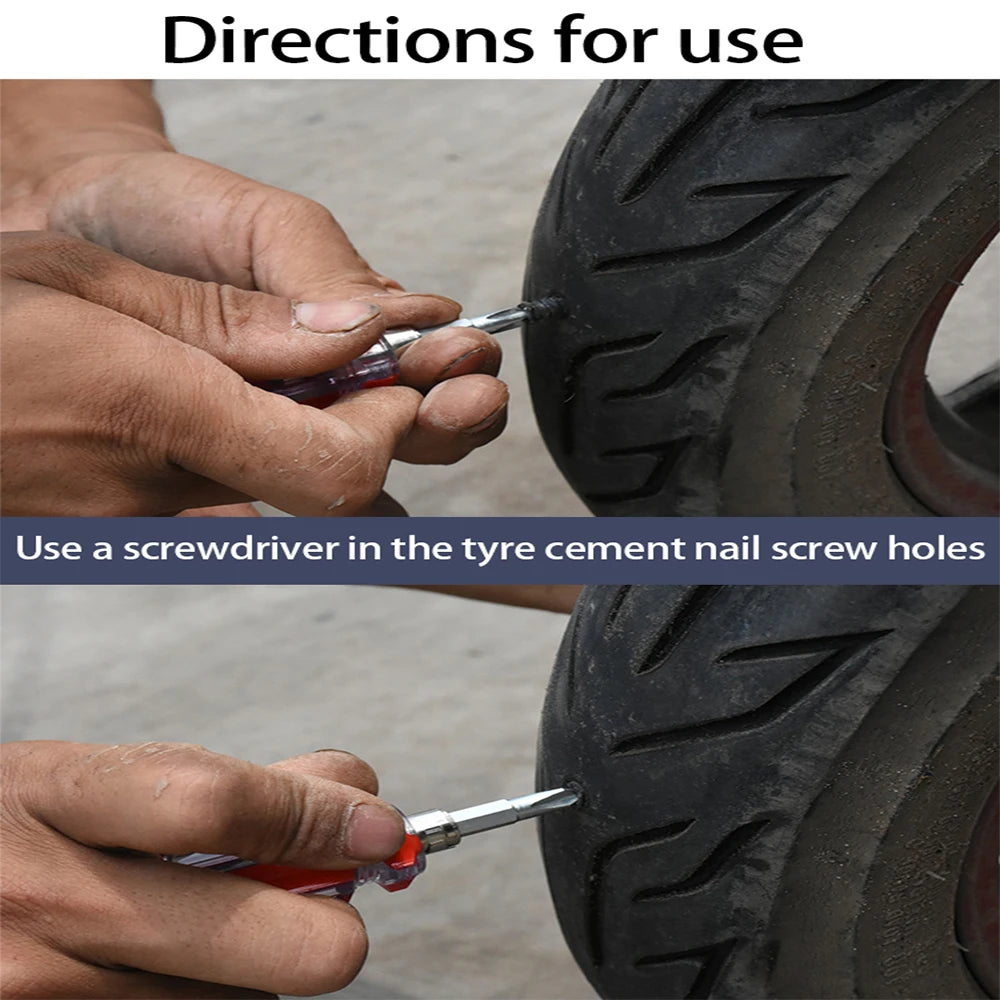 Self-Sealing Emergency Tire Repair Rubber Nails