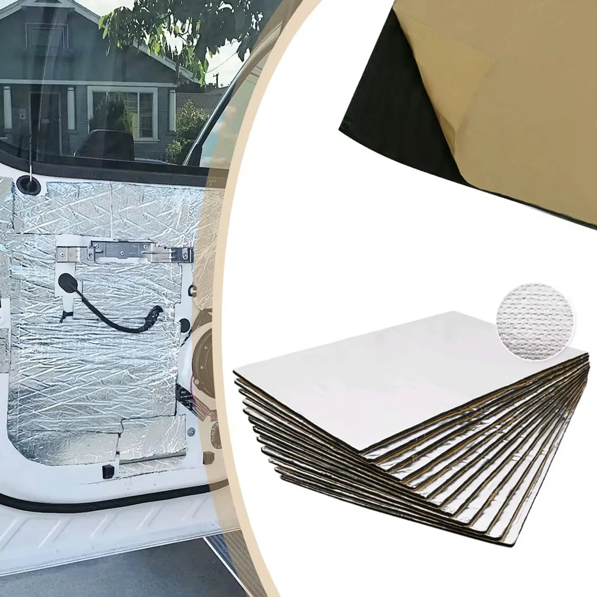Self-Adhesive Car Soundproof and Thermal Insulation Pad
