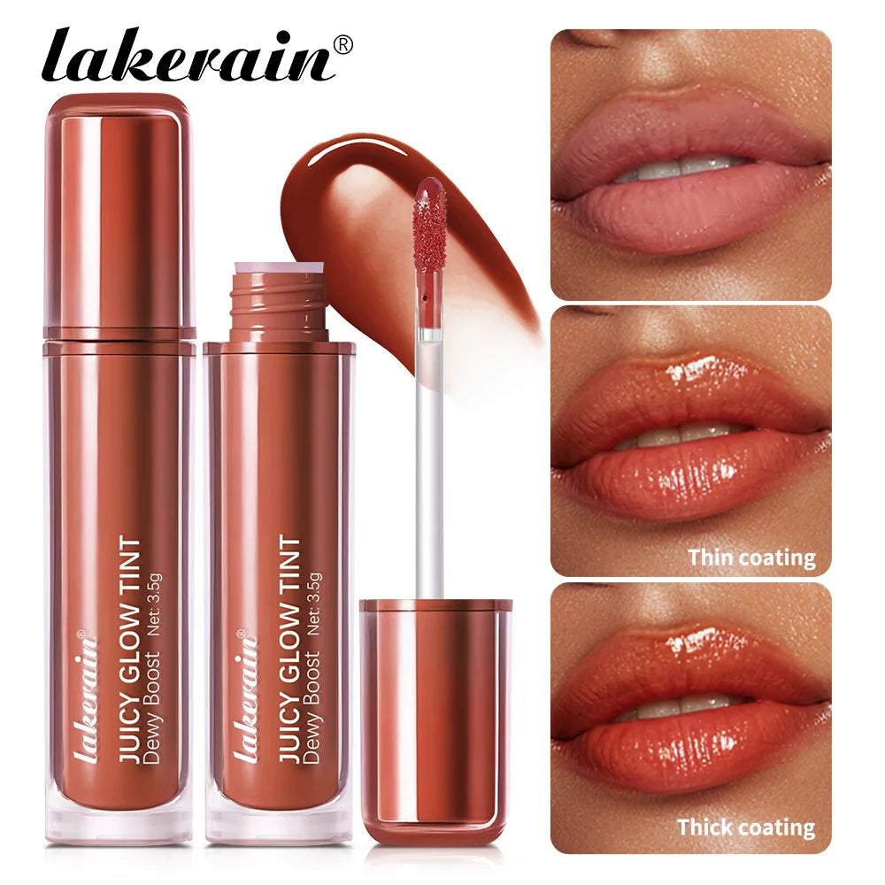 Mirror Shine Hydrating Lip Tint for Long-Lasting Plump Glow - 10