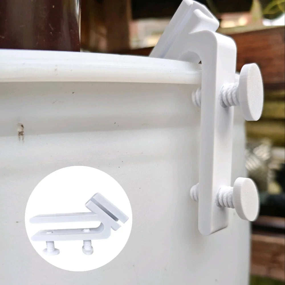 Hands-Free Garden Hose Bucket Clip Holder