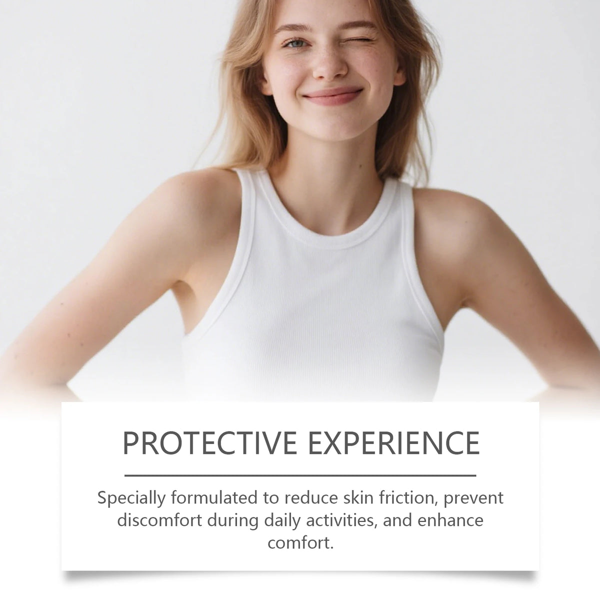 Cooling Sweat-Absorbing Body Powder for Anti-Chafing Comfort
