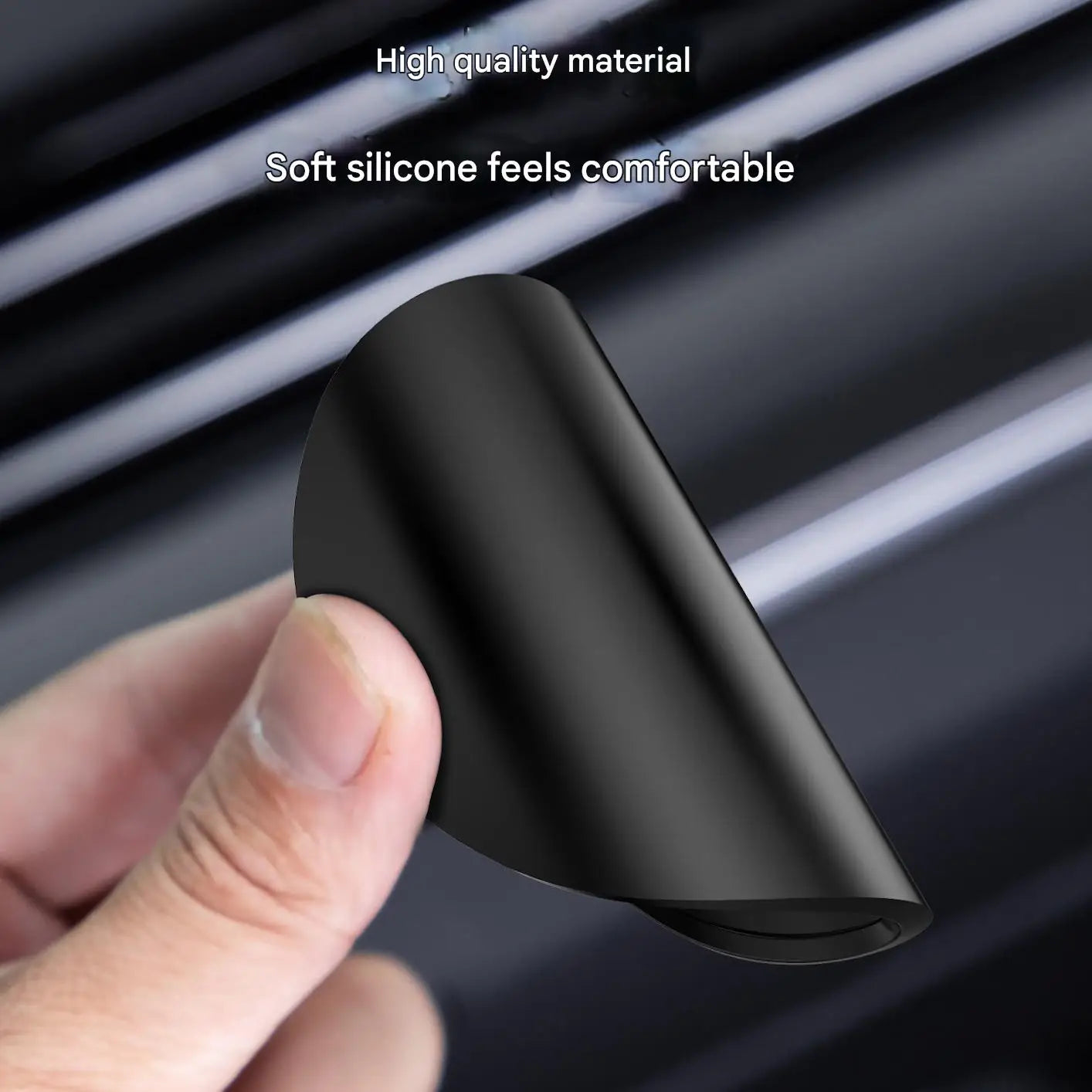 Anti-Slip Silicone Car Cup Holder Coasters - 5
