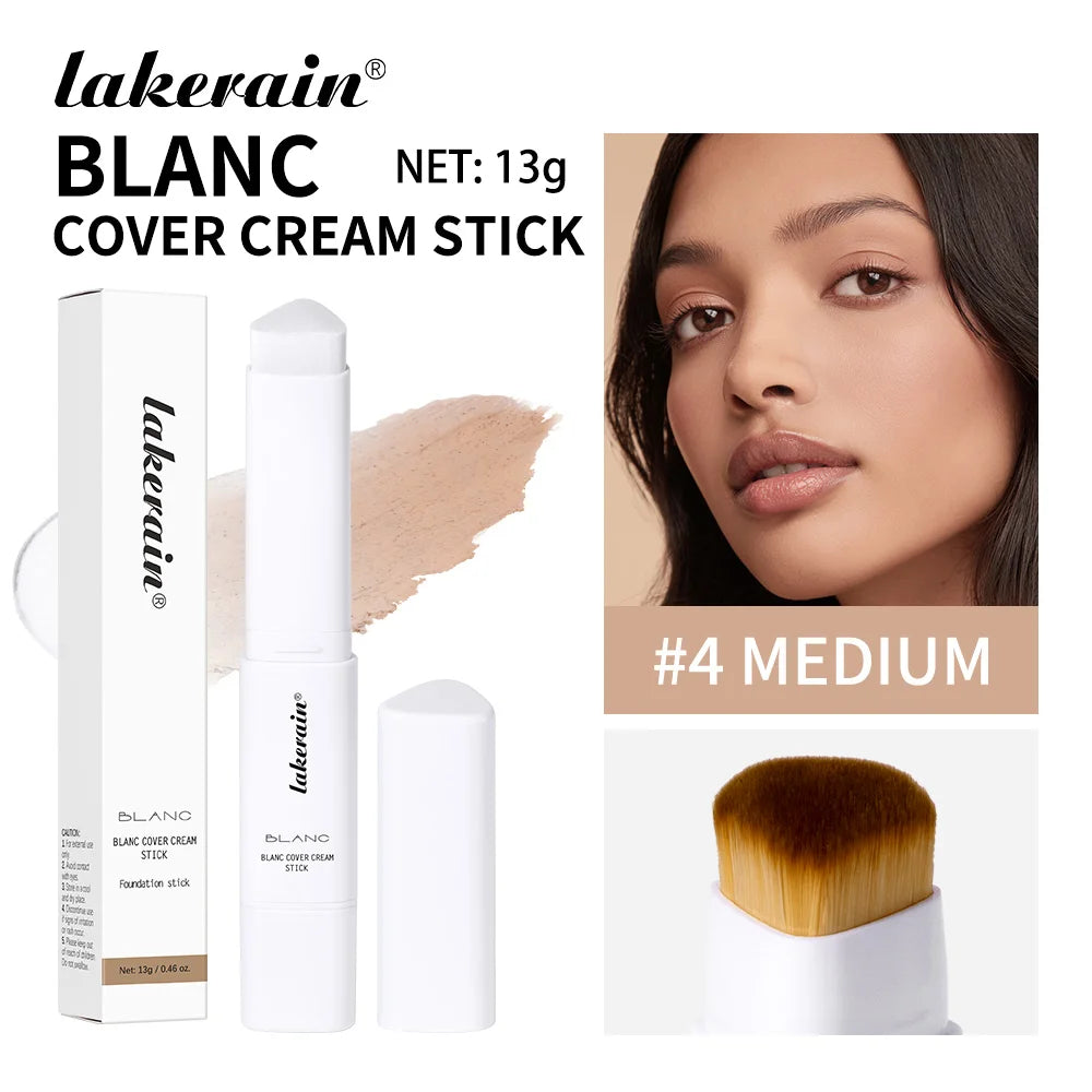 Color-Changing Foundation Stick with Built-in Blending Brush - 21