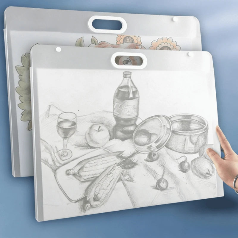 Portable Art Portfolio Storage Folder for Sketches and Artwork - 3