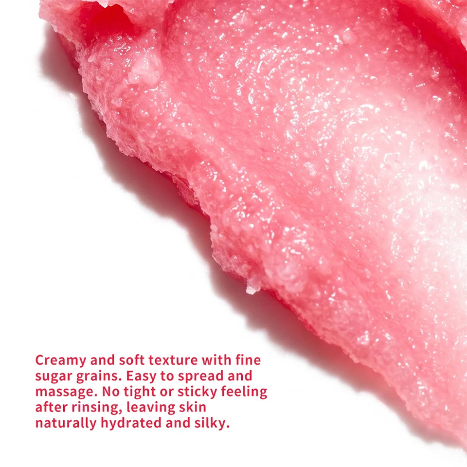 Raspberry & Vanilla Sugar Exfoliating Body Scrub