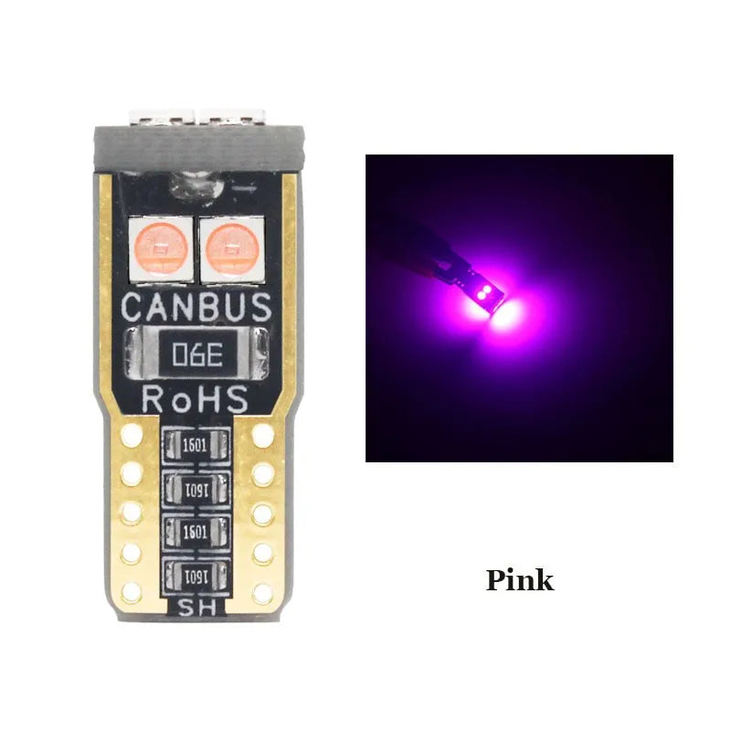 T10 W5W Canbus Error-Free LED Interior and License Plate Bulbs - 8