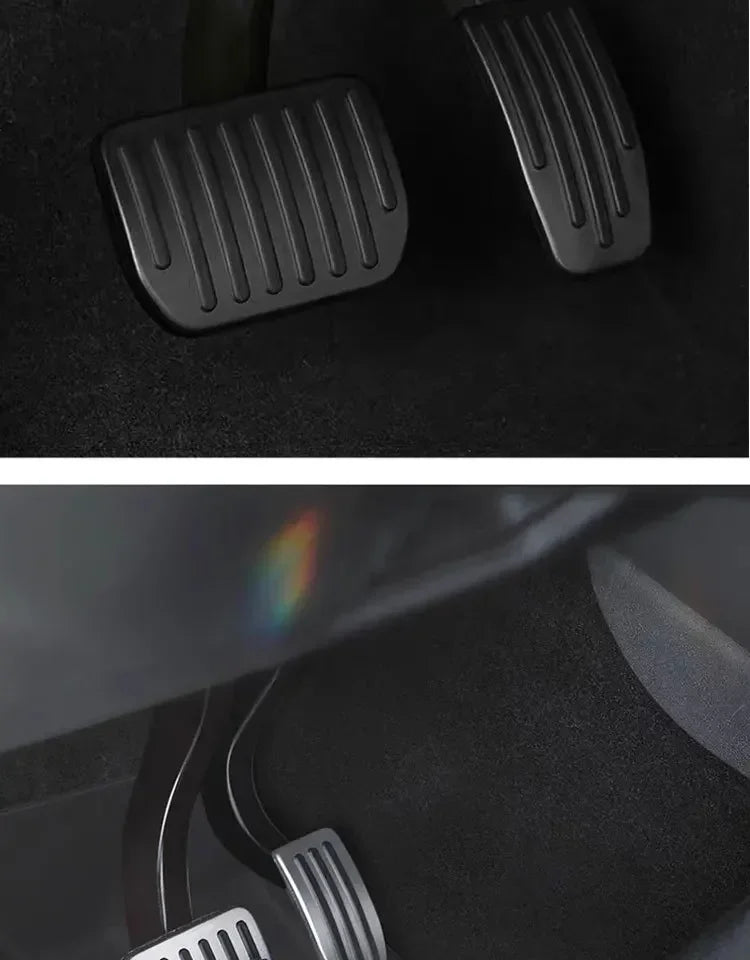 Aluminum Non-Slip Pedal Cover Set for Tesla Model 3 and Model Y