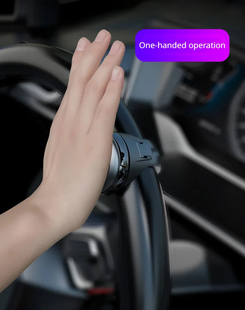 360 Degree Steering Wheel Booster Spinner Knob - 9