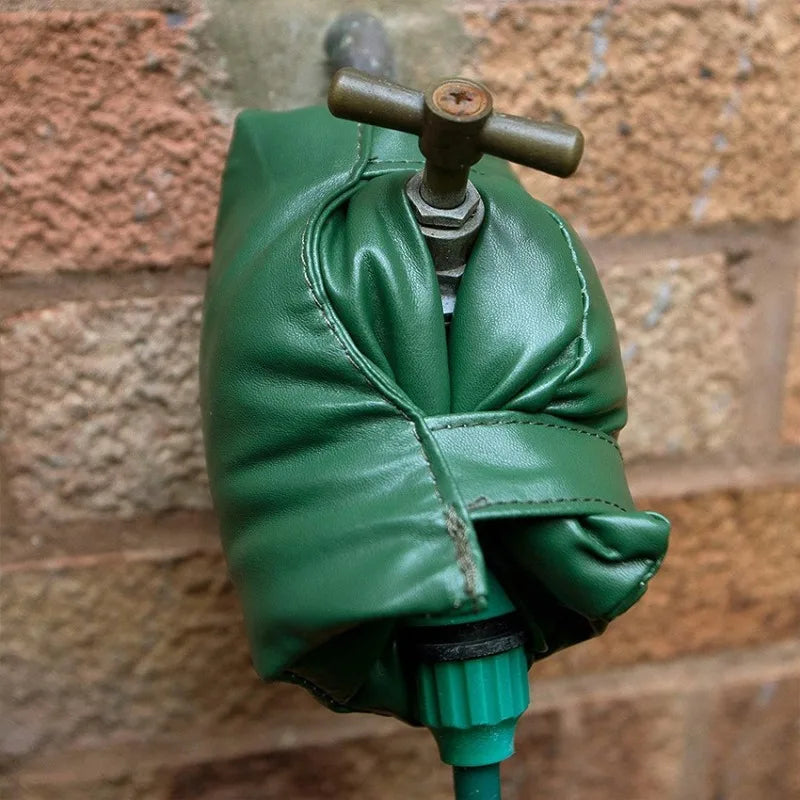Outdoor Faucet Cover Winter Freeze Protection Insulated Guard
