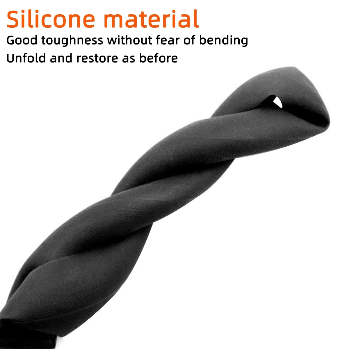 Non-Slip Elastic Silicone Steering Wheel Cover