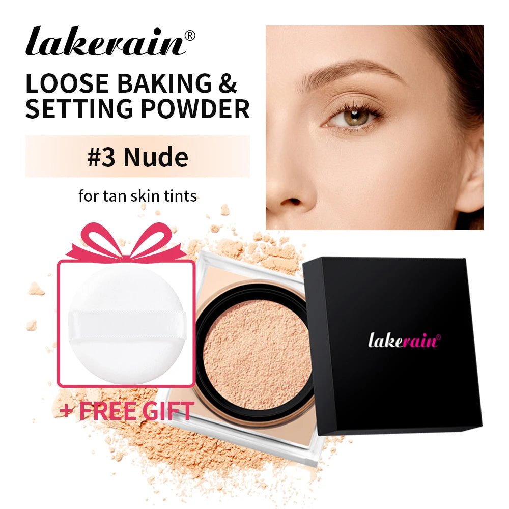 Matte Finish Oil-Control Baking and Setting Loose Powder